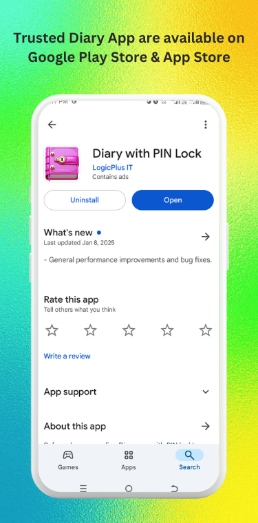 Best Secure Diary App in Bangladesh - gxDiary Features and Interface
